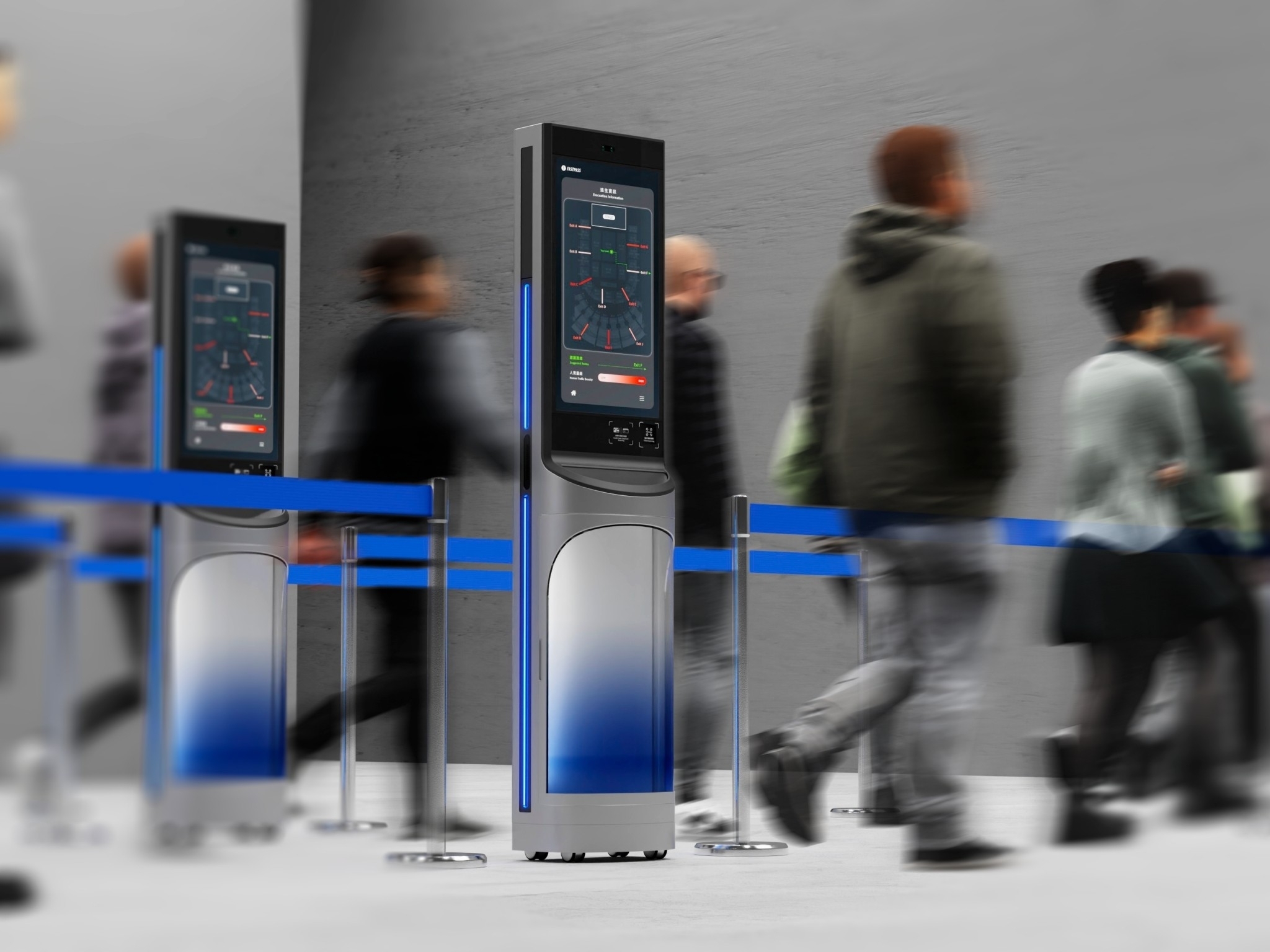 The schematic diagram of the “FAST A.I. Ticket Verification System”. 
