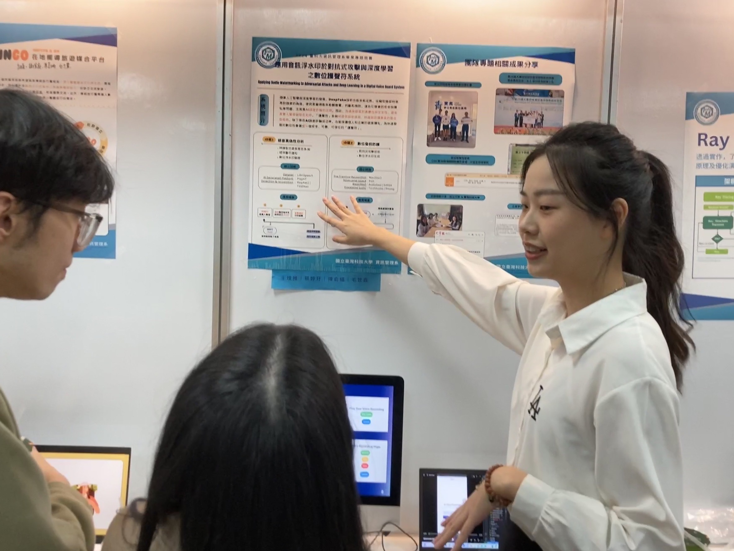 The team’s outstanding performance also led to an invitation for them to visit companies and participate in events where they showcased and shared their competition project.