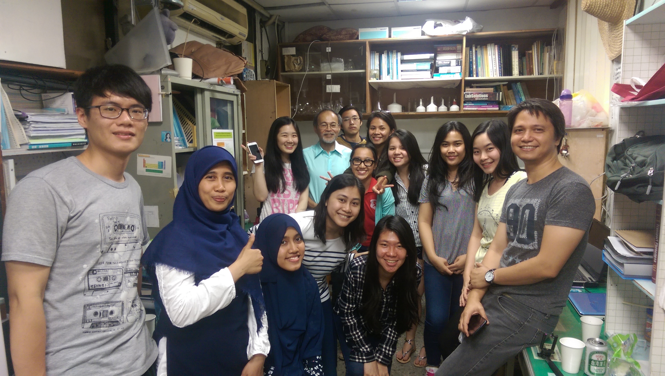 Aning Ayucitra worked with lab partners from around the world, seizing every opportunity to engage in cross-cultural exchanges with her peers.