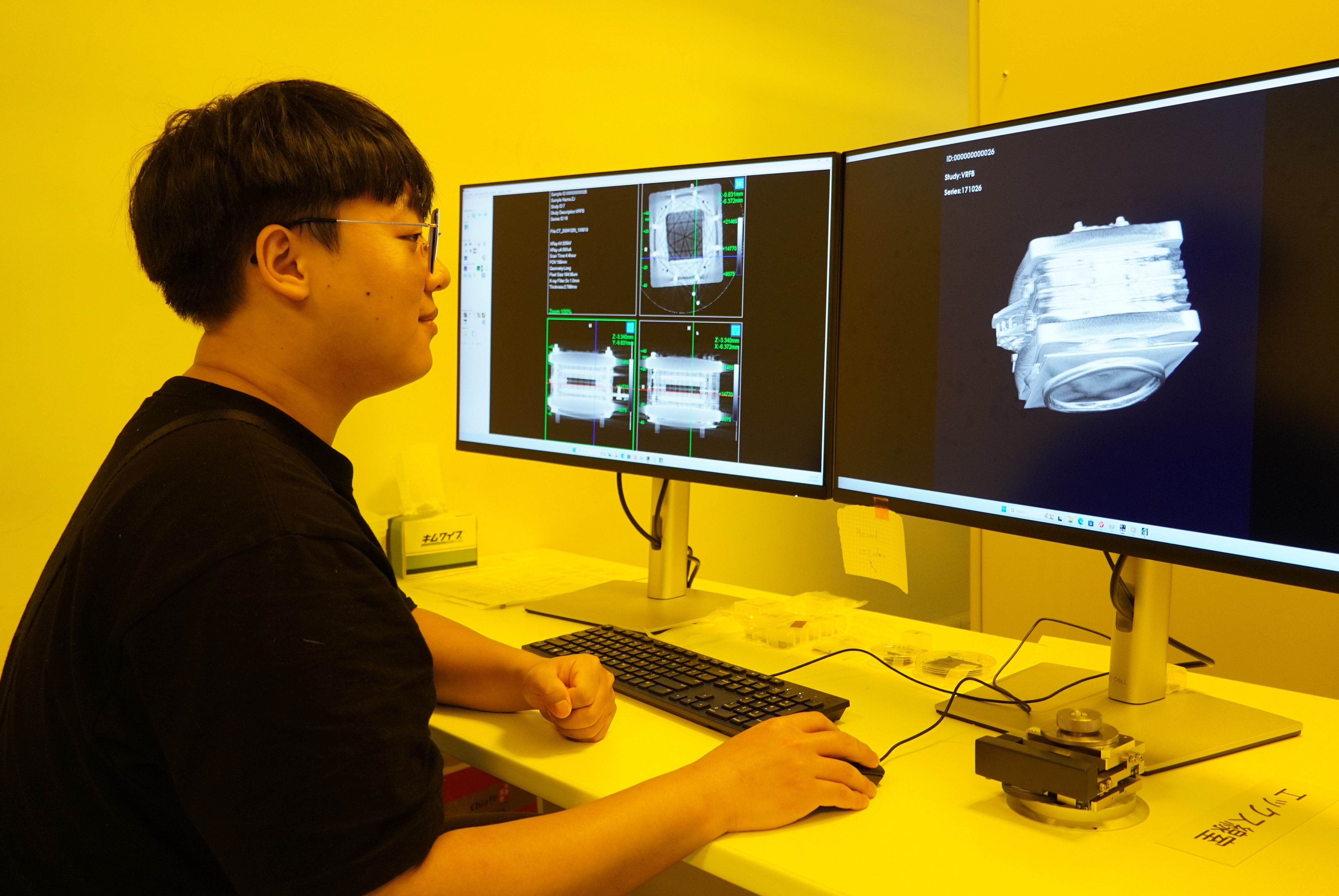 The “Frontier Materials and Advanced Packaging 3D Imaging Reconstruction Development Laboratory” also serves as a talent training ground, allowing PhD students to accumulate hands-on experience. Through practical applications and research exchanges, they can enhance their skills, further promoting talent development and the synergistic effect of industry-academia collaboration.