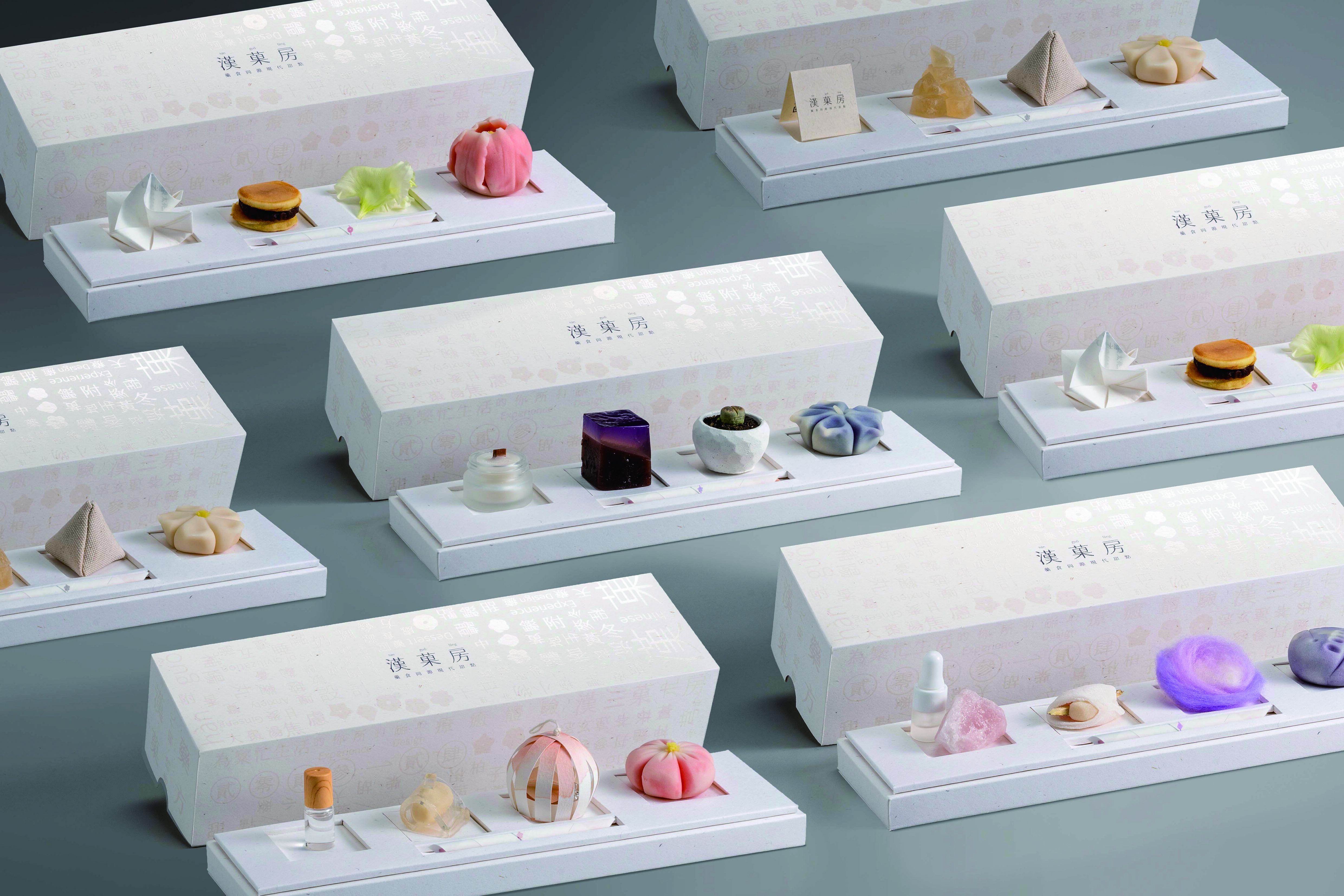 “Han Guo Fang” is an experience design created to address modern ailments, combining traditional Chinese medicine, desserts, and a multi-sensory experience. It won the prestigious Best Design Award.