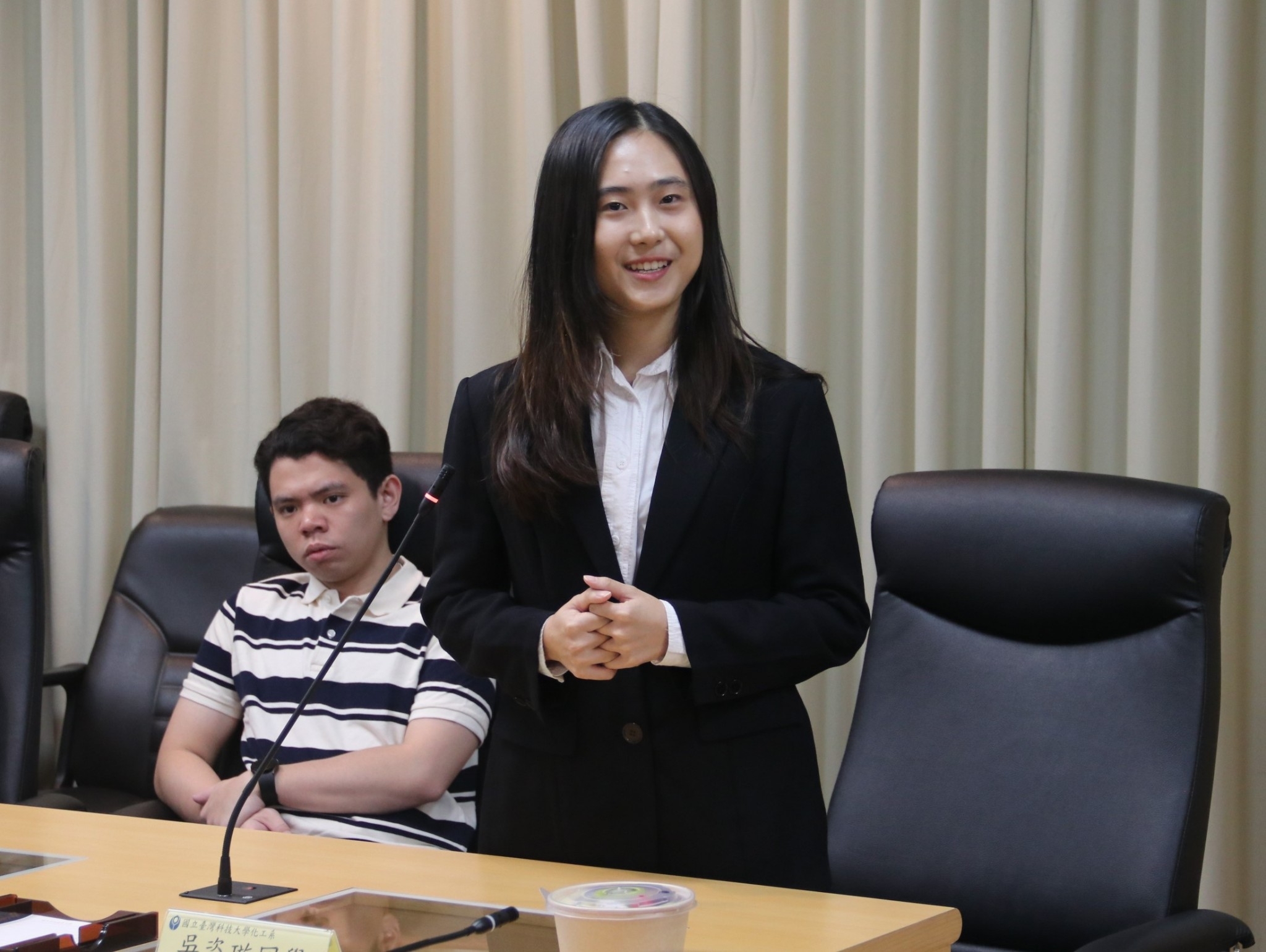 This year, Zi-Hsuan Wu, an Indonesian master's student in the Department of Chemical Engineering at Taiwan Tech who received the Taiwan Fertilizer Co., Ltd.’s Scholarship, shared her thoughts.
