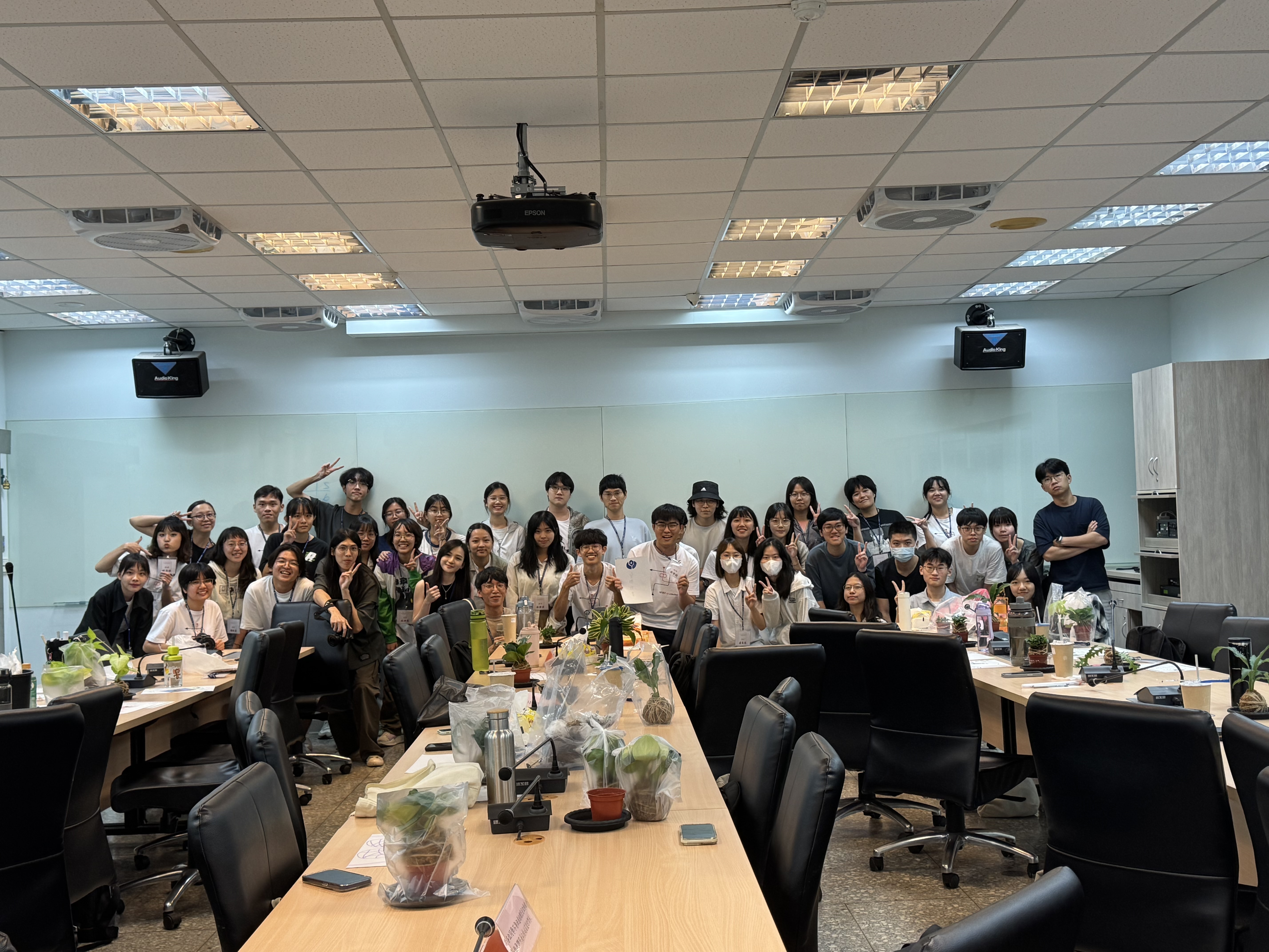 Group photo from the Psychology Camp organized by the Counseling Volunteer Team.