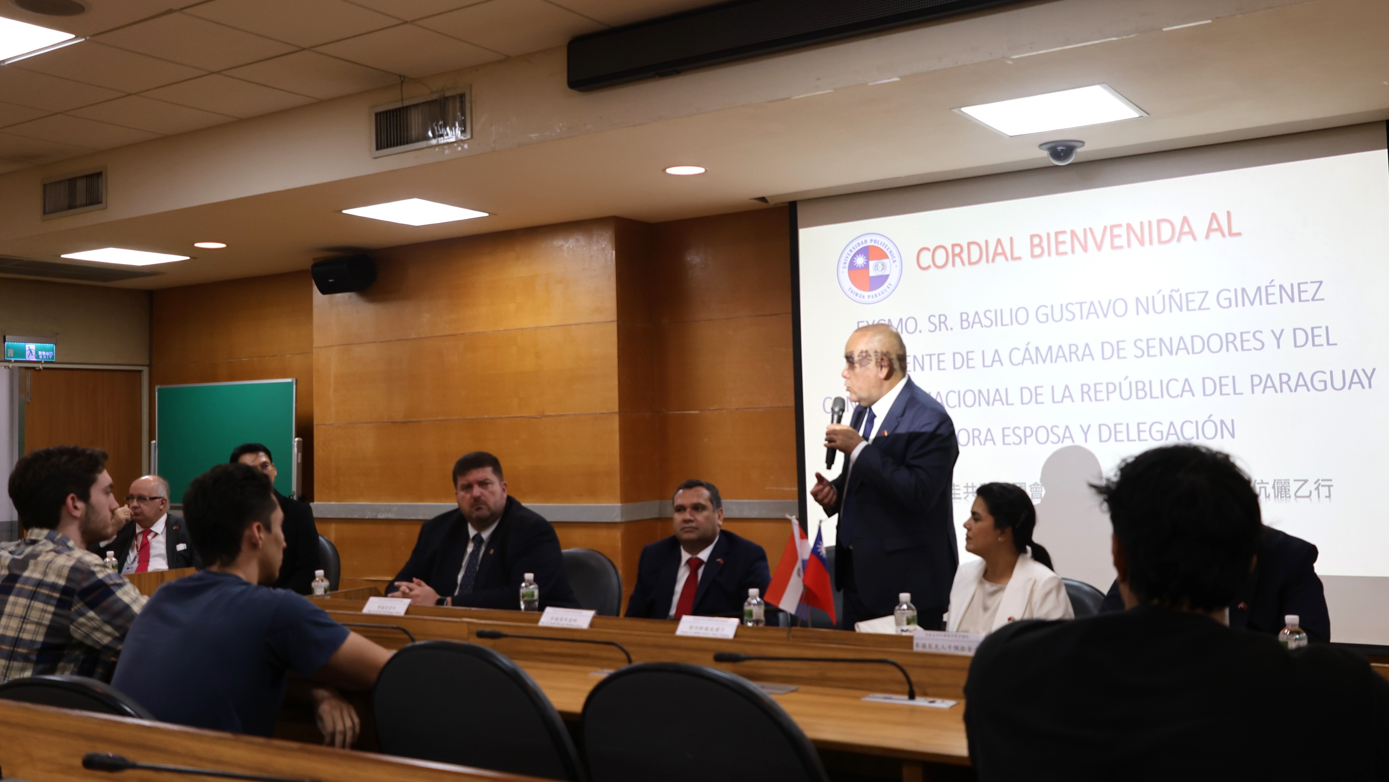 President Núñez stated that the Paraguayan government is fully committed to advancing the construction of the Taiwan-Paraguay Polytechnic University (UPTP) campus.